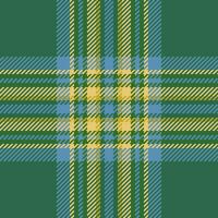 bakgrund pläd kolla upp av mönster tyg vektor med en sömlös tartan textil- textur.