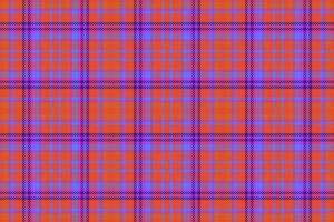 Muster Textur nahtlos von Stoff Tartan Plaid mit ein Vektor Hintergrund Textil- überprüfen.