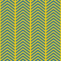 Zickzack- Muster im Blau und Gelb. nahtlos Muster im Kunst Deko Stil zum modern Stoffe, Textilien, dekorativ Papier. Vektor. vektor