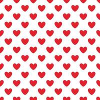 Liebe Herz nahtlos Muster Design Vektor Hintergrund. nahtlos Muster auf Valentinstag Tag. das nahtlos Textur mit Herz.