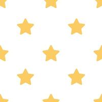 Gelb Star Muster auf dunkel Blau Hintergrund, Vektor Hintergrund Muster