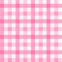 rosa tona av gingham mönster. för pläd, bordsduk, kläda, skjorta, klänning, papper, strö, filt, täcke, textil- Produkter. vektor sömlös design. begrepp av cowboy, Land, kök, alla hjärtans dag.