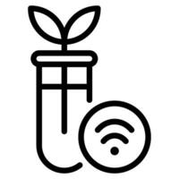 Clever Landwirtschaft Symbol vektor