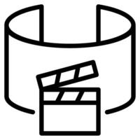 vr Kino Symbol vektor