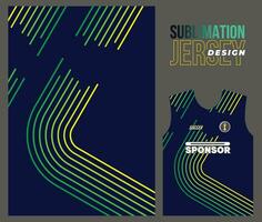 Vektor Jersey Sport Design zum Rennen Radfahren Fußball Spielen Moto-Cross