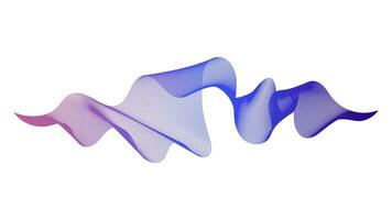 abstrakt Hintergrund mit bunt Welle Gradient Linien vektor