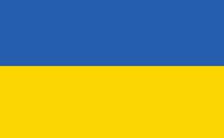 ukraine flagge vektor