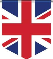 Storbritannien flagga vektor design