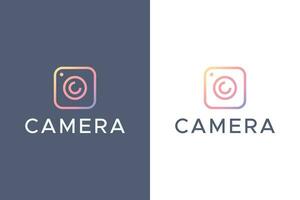 Kamera Symbol und Brief c Konzept Handy, Mobiltelefon App Sozial Medien Logo modisch und kreativ Vorlage vektor