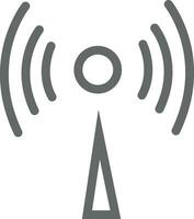 Rundfunk- Symbol, Leben Streaming Piktogramm, Vektor Illustration