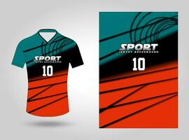 Sublimation Jersey Design Muster Hintergrund vektor