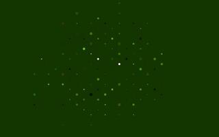 hellgrüne Vektorabdeckung mit Flecken. vektor