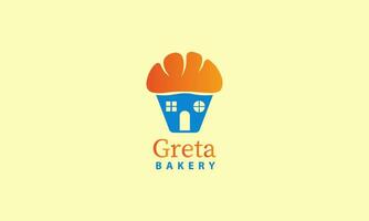 Bäckerei Logo Design vektor