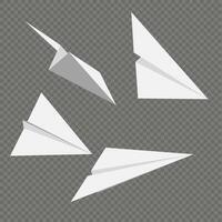 papper flygplan mönster vektor ledarskap
