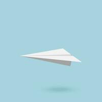 Papier Flugzeuge Designs Vektor Führung