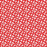 Indonesien Unabhängigkeit Tag Muster nahtlos Hintergrund rot und Weiß vektor