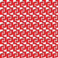 Indonesien Unabhängigkeit Tag Hintergrund Muster nahtlos rot und Weiß vektor