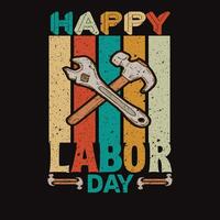 labor day t-shirt vektor