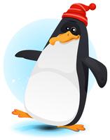 Glad Walking North Pole Penguin vektor