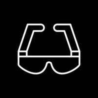 Sicherheit Brille Vektor Symbol Design