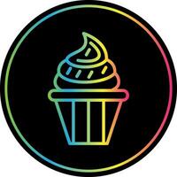 Cupcake-Vektor-Icon-Design vektor