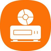 DVD Spieler Vektor Symbol Design