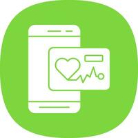 Herz Bewertung App Vektor Symbol Design