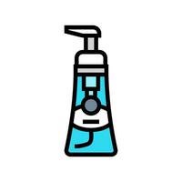 Händewaschen Hygiene Farbe Symbol Vektor Illustration