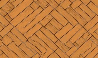 hölzern Zickzack- Fußboden Oberfläche Textur Hintergrund. abstrakt hölzern gewebte Vektor Illustration