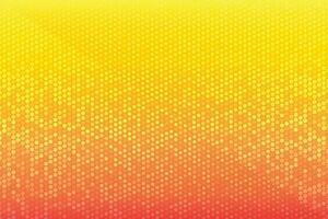 gul halvton punkt spannmål textur pixel pop- konst lutning mönster bakgrund. vektor