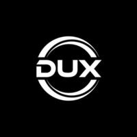 Dux Logo Design, Inspiration zum ein einzigartig Identität. modern Eleganz und kreativ Design. Wasserzeichen Ihre Erfolg mit das auffällig diese Logo. vektor