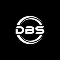 dbs logotyp design, inspiration för en unik identitet. modern elegans och kreativ design. vattenmärke din Framgång med de slående detta logotyp. vektor