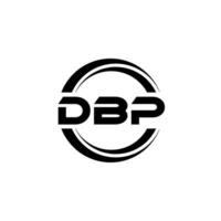 dbp logotyp design, inspiration för en unik identitet. modern elegans och kreativ design. vattenmärke din Framgång med de slående detta logotyp. vektor
