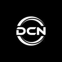 dcn logotyp design, inspiration för en unik identitet. modern elegans och kreativ design. vattenmärke din Framgång med de slående detta logotyp. vektor