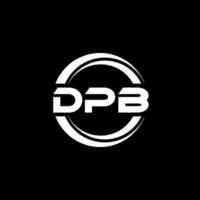 dpb logotyp design, inspiration för en unik identitet. modern elegans och kreativ design. vattenmärke din Framgång med de slående detta logotyp. vektor