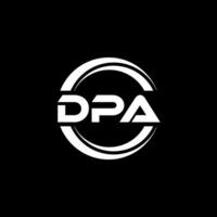 dpa Logo Design, Inspiration zum ein einzigartig Identität. modern Eleganz und kreativ Design. Wasserzeichen Ihre Erfolg mit das auffällig diese Logo. vektor