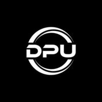 dpu Logo Design, Inspiration zum ein einzigartig Identität. modern Eleganz und kreativ Design. Wasserzeichen Ihre Erfolg mit das auffällig diese Logo. vektor