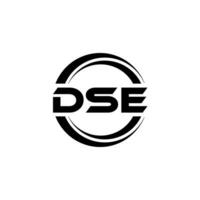 dse Logo Design, Inspiration zum ein einzigartig Identität. modern Eleganz und kreativ Design. Wasserzeichen Ihre Erfolg mit das auffällig diese Logo. vektor