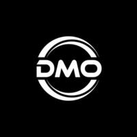 dmo logotyp design, inspiration för en unik identitet. modern elegans och kreativ design. vattenmärke din Framgång med de slående detta logotyp. vektor