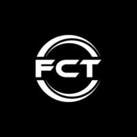 fct logotyp design, inspiration för en unik identitet. modern elegans och kreativ design. vattenmärke din Framgång med de slående detta logotyp. vektor