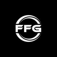 ffg logotyp design, inspiration för en unik identitet. modern elegans och kreativ design. vattenmärke din Framgång med de slående detta logotyp. vektor