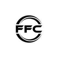 ffc logotyp design, inspiration för en unik identitet. modern elegans och kreativ design. vattenmärke din Framgång med de slående detta logotyp. vektor