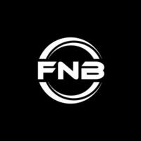 fnb Logo Design, Inspiration zum ein einzigartig Identität. modern Eleganz und kreativ Design. Wasserzeichen Ihre Erfolg mit das auffällig diese Logo. vektor