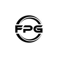 fpg Logo Design, Inspiration zum ein einzigartig Identität. modern Eleganz und kreativ Design. Wasserzeichen Ihre Erfolg mit das auffällig diese Logo. vektor