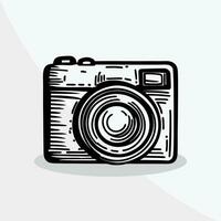 fotografisk kamera - maskin, ta en bild, Foto vektor
