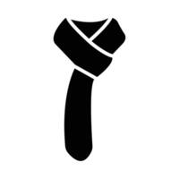 Schal Vektor Glyphe Symbol zum persönlich und kommerziell verwenden.