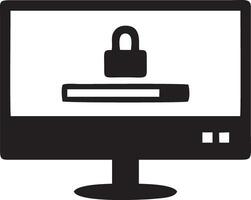 sperren Sicherheit Symbol Symbol Vektor Bild. Illustration von das Schlüssel sichern Zugriff System Vektor Design. eps 10