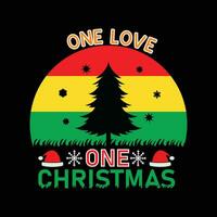 ett kärlek ett jul vektor