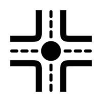 Kreuzung Vektor Glyphe Symbol zum persönlich und kommerziell verwenden.