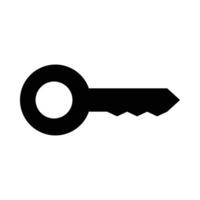 nyckel vektor glyf ikon för personlig och kommersiell använda sig av.